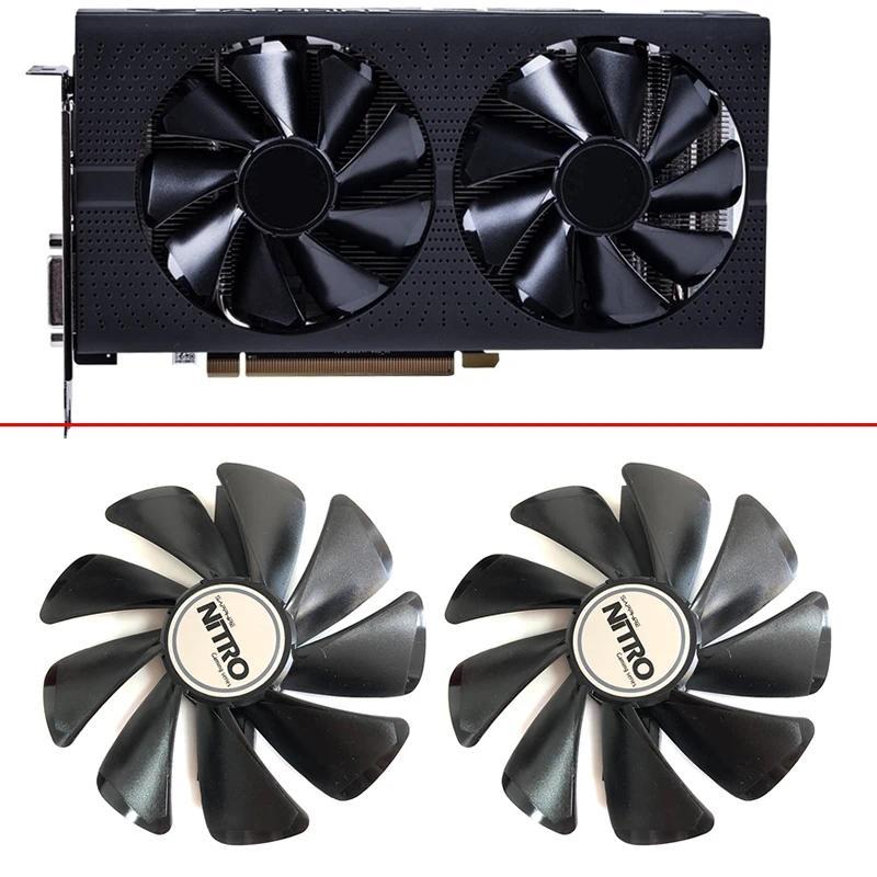 NEW Cooling Fan CF1015H12D 95mm 4PIN For Sapphire Radeon RX 470 480 580 570 NITRO Mining Etion RX580