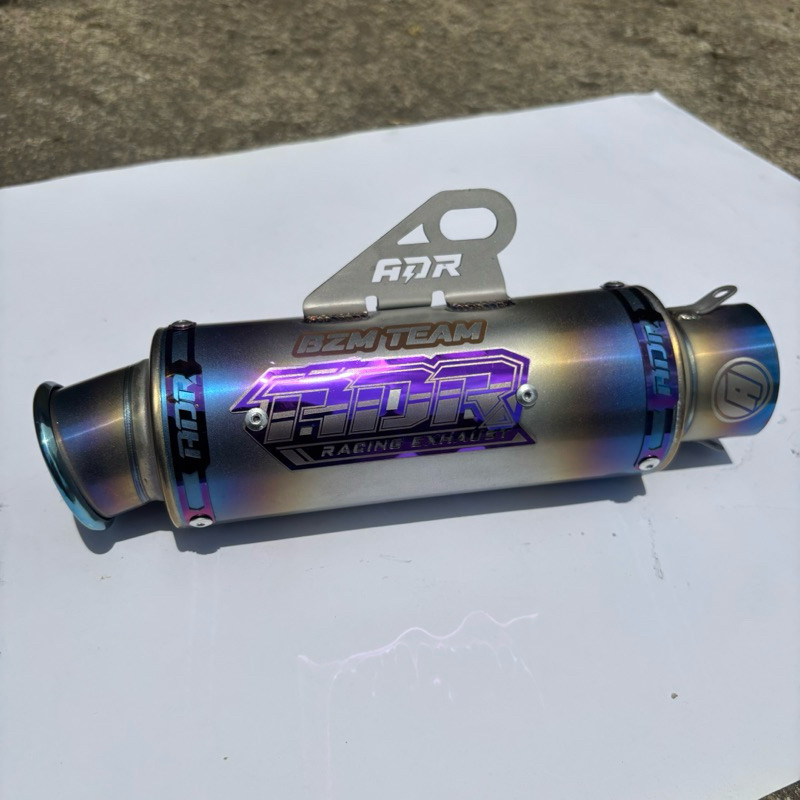 Silincer Knalpot ADR DB-Sunblue Inlet 45 Suara Gahar