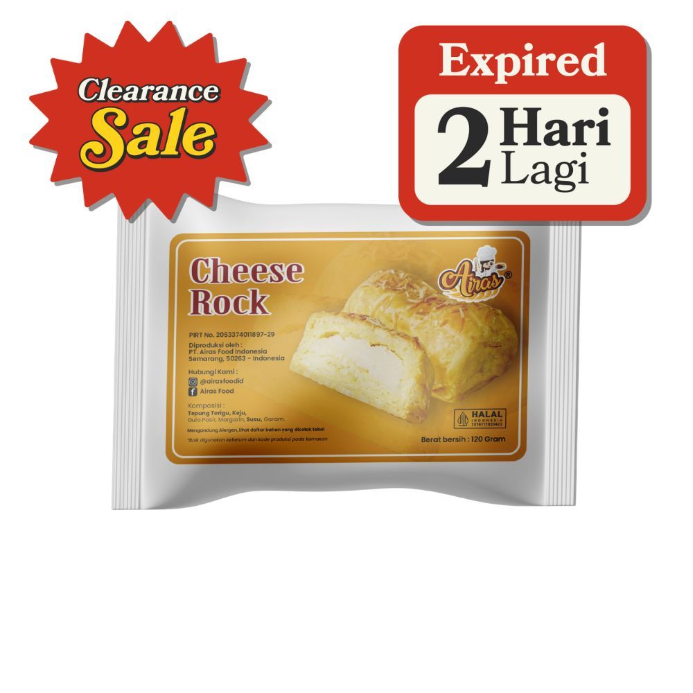 Clearance Sale Airas Cheese Rock 120 gram