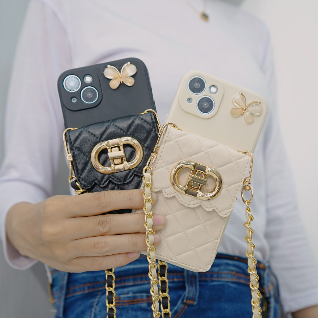 Case Dompet Dior Samsung  A07 A06 A17 A16 A15 A14 A13 A56 A26 A05 A05S A04S A03 CORE A02S A02 M02 A1