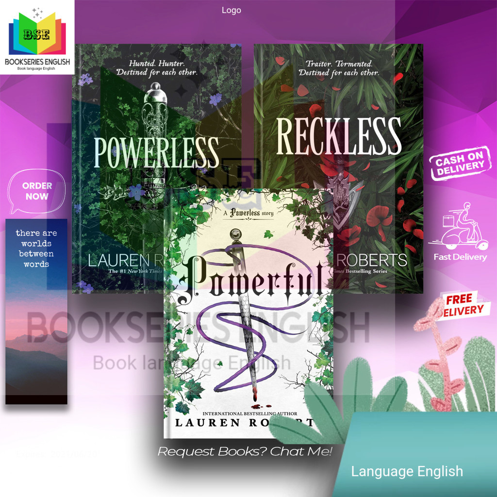 The Powerless | Reckless | Powerful by Lauren Roberts (English)