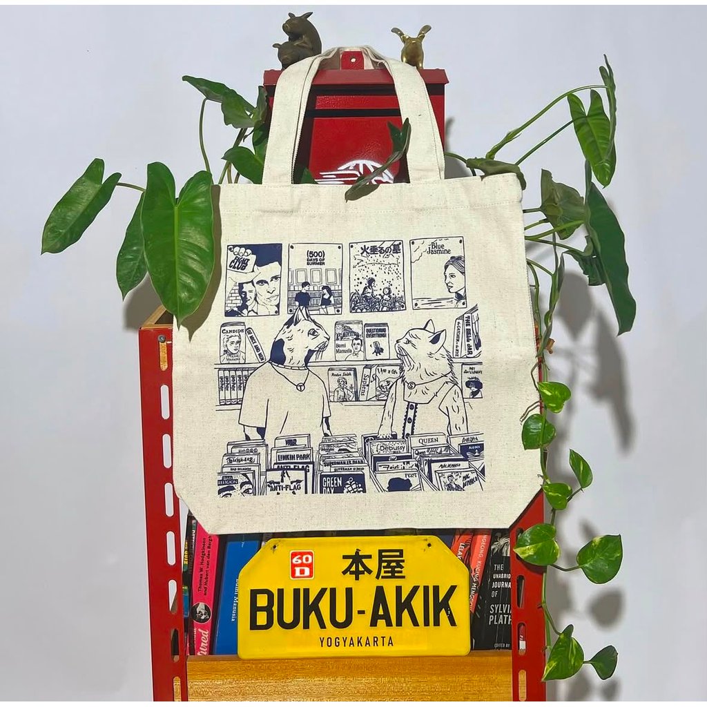 Tote Bag 500 Days of SummerCat