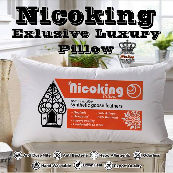 bantal guling hotel silicon /silikon murah , lebih bagus dari dacron - NICOKING, BANTAL
