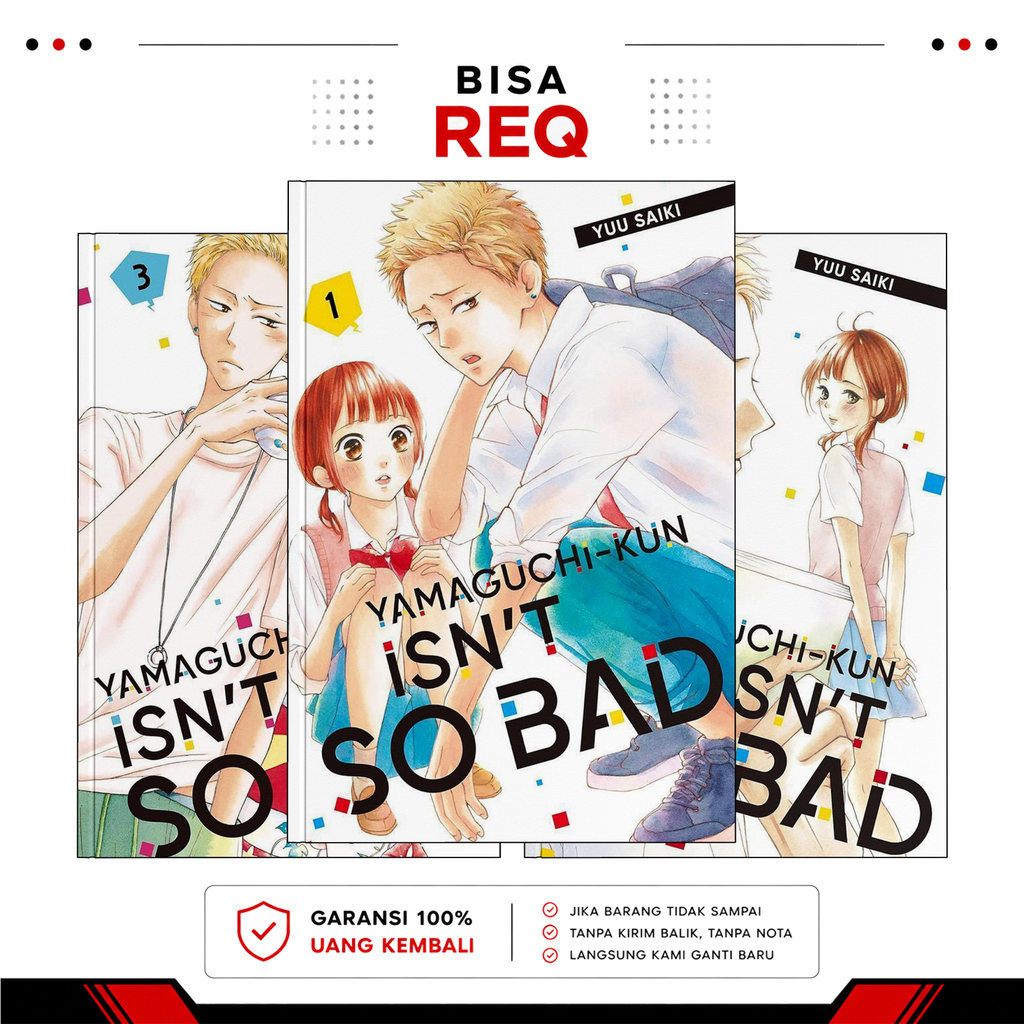 Yamaguchi-kun Isn't So Bad, Vol. 1-11 ( Komik Manga ) by Yuu Saiki