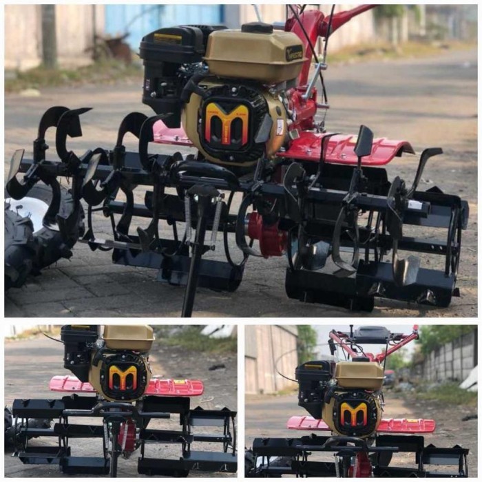 Maestro Mesin Traktor Mini Tiller Cultivator ZC100T Bajak Tanah Sawah