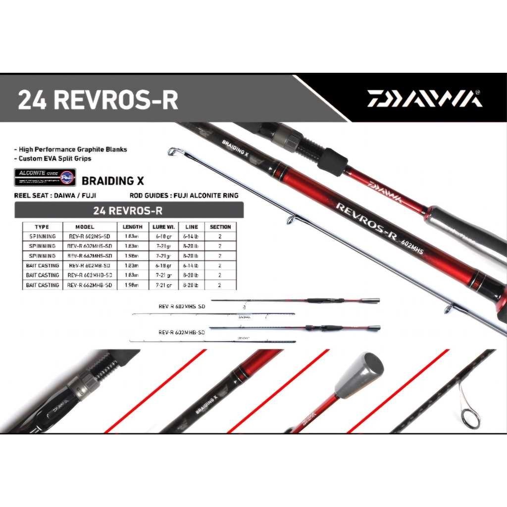 Rod BC / BAITCASTING DAIWA REVROS-R 2024