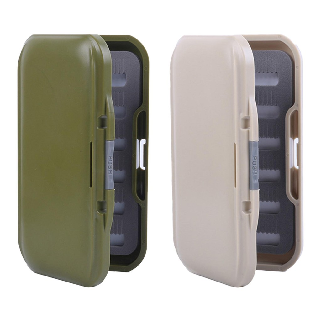 Fly Box for Fly Fishing Small Fishing Lure Hooks Storage Case Lightweight Fly