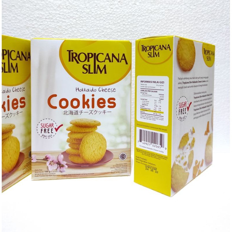 

TROPICANA SLIM COOKIES - TROPICANA SLIM HOKKAIDO CHEESE PROMO!! EXP JAUH