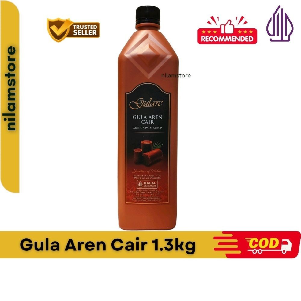 

Gula Aren Cair 1.3kg - Gula Aren Nikmat enak cocok untuk usaha minuman atau makanan - Gulare Gula aren cair Sugar Food Bahan