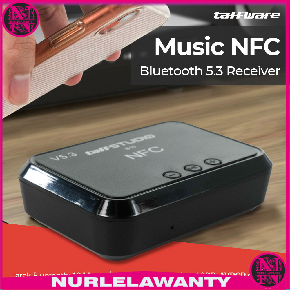 

- TaffSTUDIO Music NFC Bluetooth 5.3 Receiver - B10 -