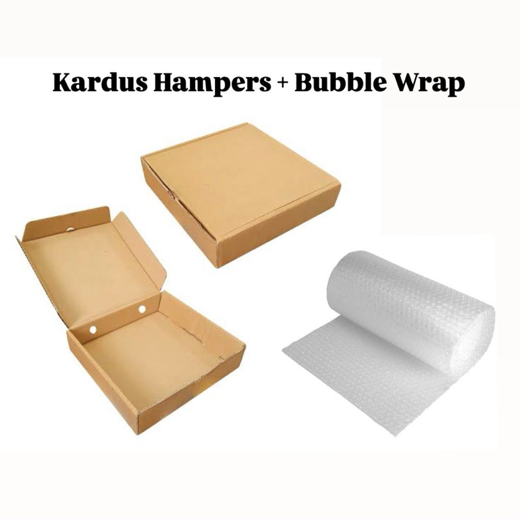

BUBBLE WRAP FULL 1 METER + KARDUS HAMPERS