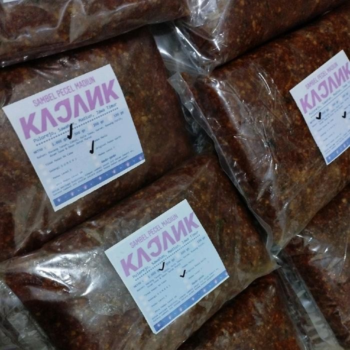 

HOT PRODUK KAJANK 1 kg Sambal Bumbu Pecel Madiun sangrai - Pedas Sedang/SUMER