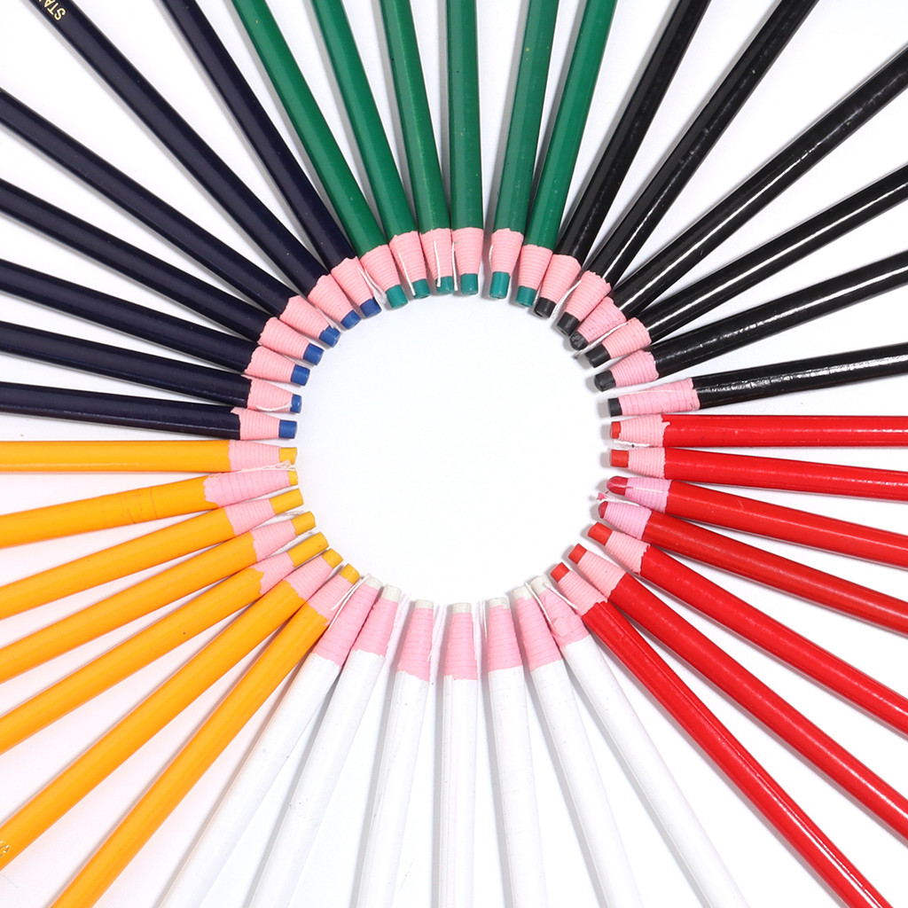 

6PCS Fashion Marker Pen Sewing Tools Sewing Chalk Cut-free For Tailor Garment Pencil Sewing Accessories Fabric Marking Pencils