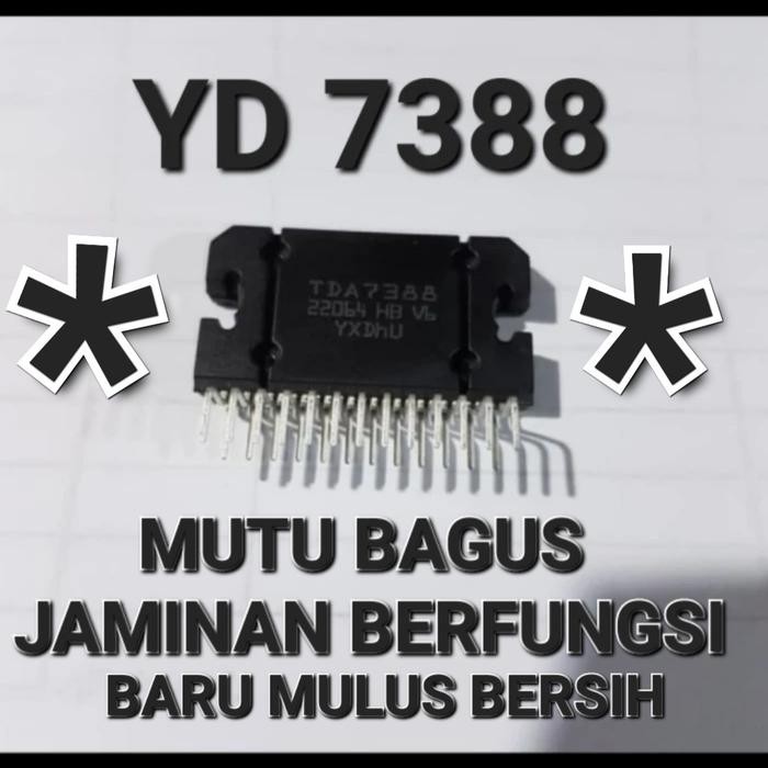 READY tda 7388 yd tda 7388 7388a 7388 a tda7388 yd7388 ic tape dvd mobil