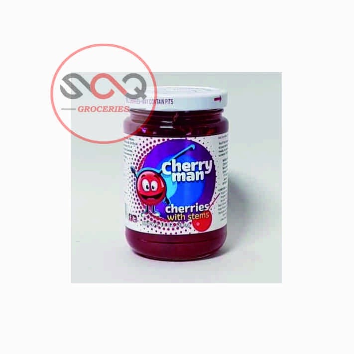 

Red Cherry Man Cherries With Stems 283 Gr