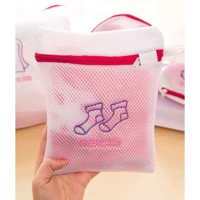Laundry Bag / Basket / Keranjang Kain Laundry untuk Kaus Kaki