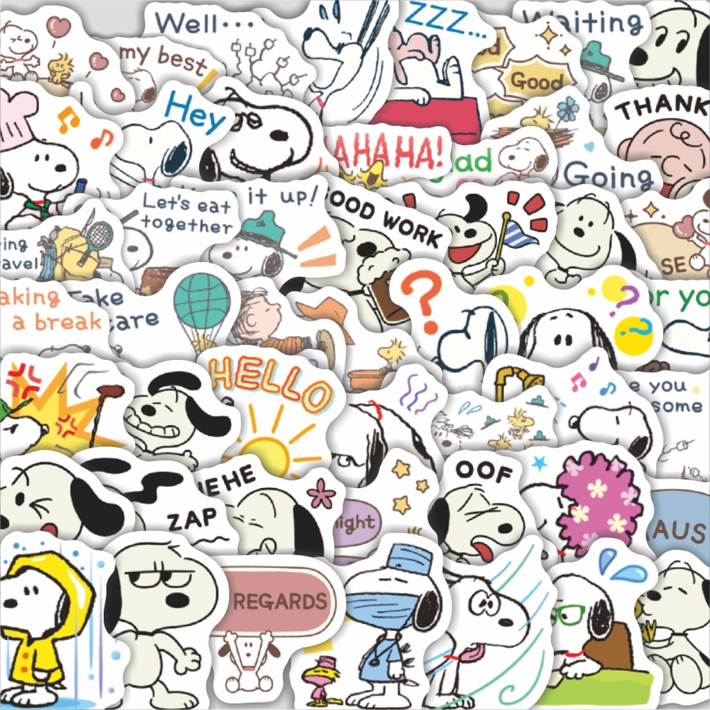 

Stiker Cutting Pack Stiker Kartun Snoopy V44 Isi 100Pcs Series Aesthetic Lucu Keren Untuk Koper Bahan Vynil