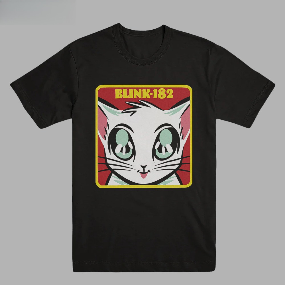 BLINK 182 - CAT | T-SHIRT |  BAND MERCH