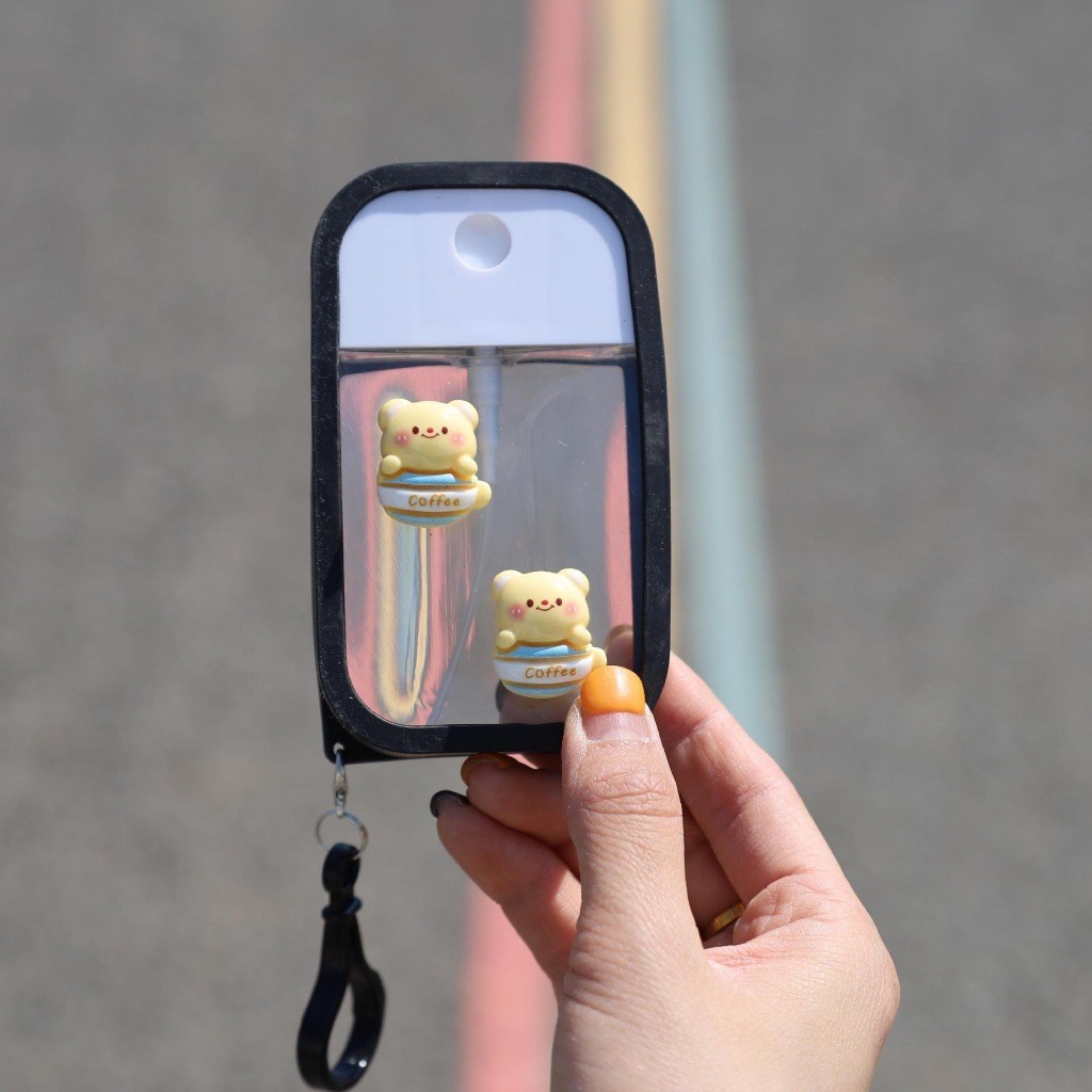 Botol Spray Hand Sanitizer Perfume Karakter Lucu/Spray Holder/Gantungan Spray/Botol Spray Hand Sanit