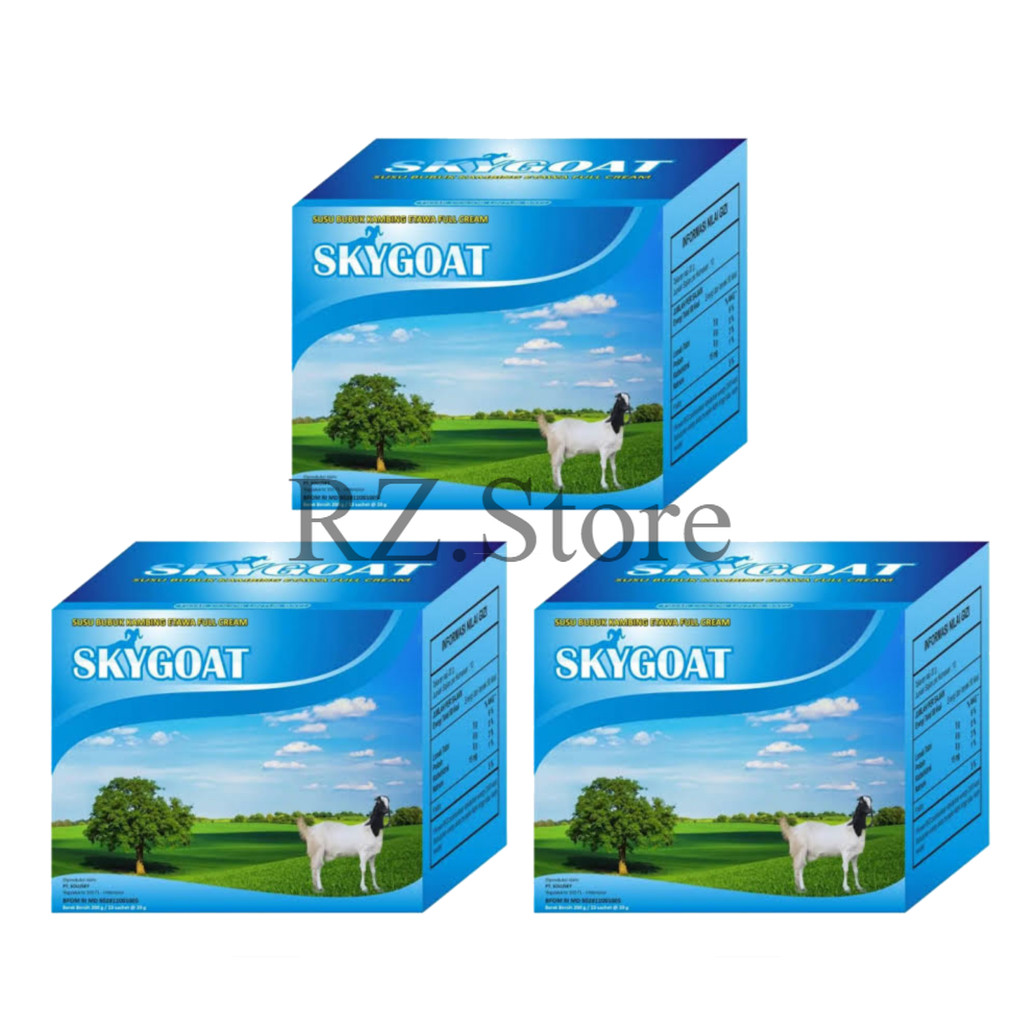 

3 box SkyGoat Susu Kambing Etawa Full Cream – Minuman Sehat 100% Original