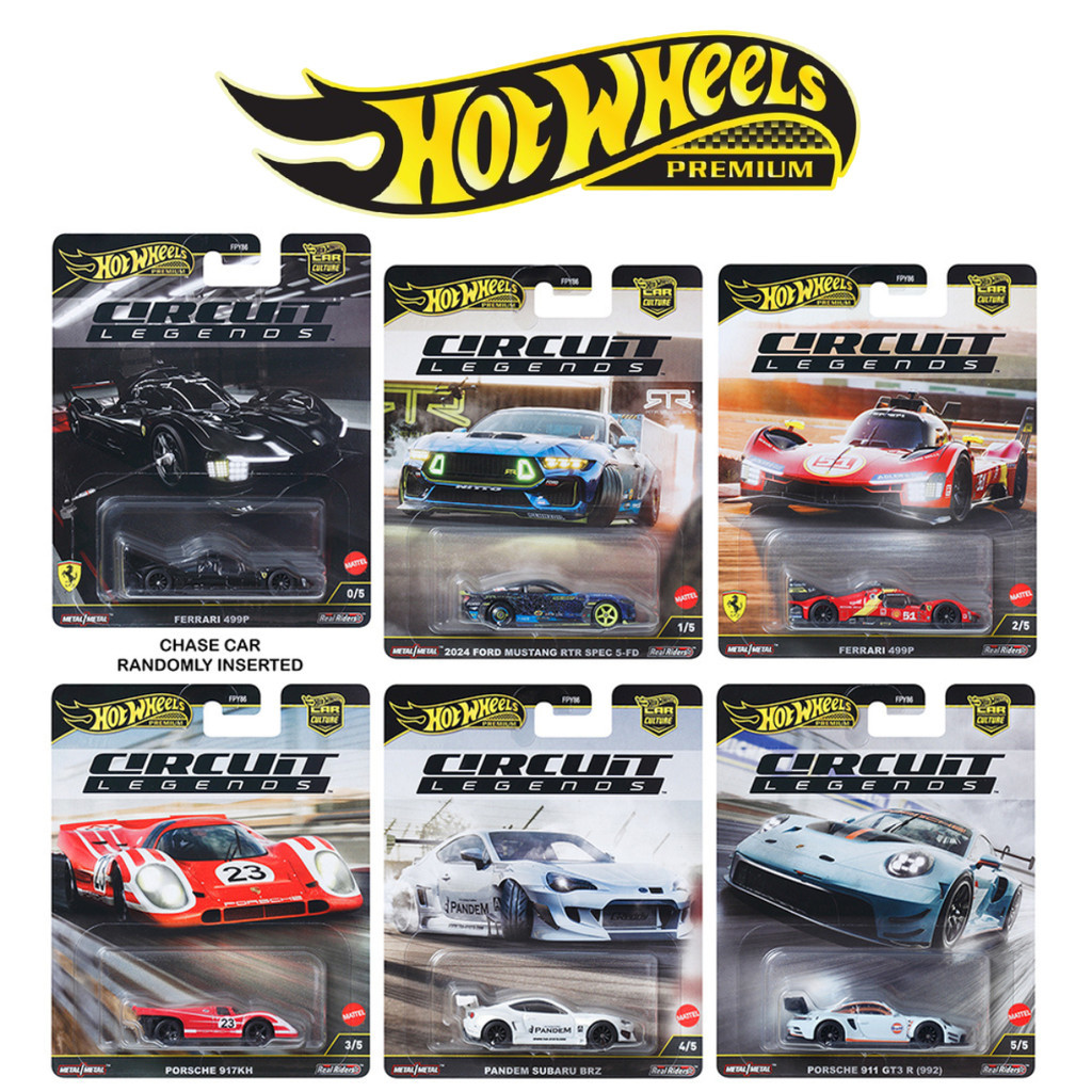 Hot Wheels Premium Circuit Legend Grosir Kartonan Dus Segel SNI Original Ferrari Porsche Pandem Suba
