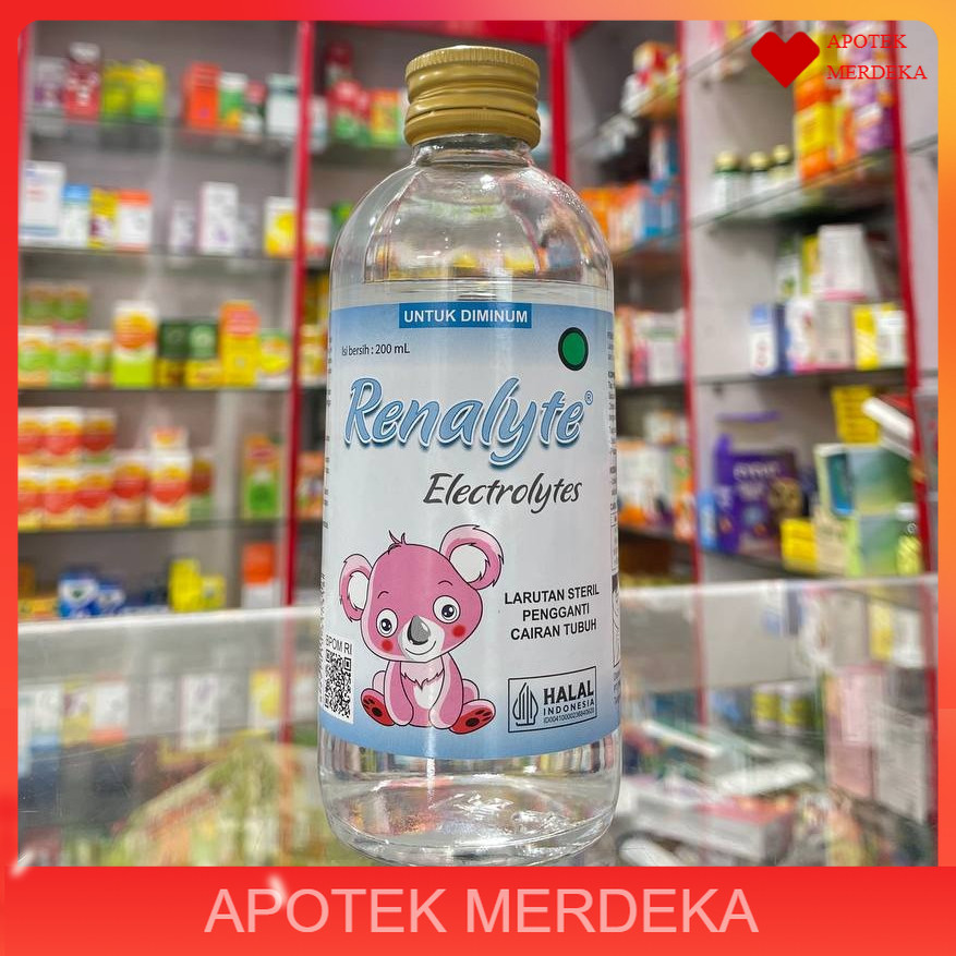 

Renalyte untuk Pengganti Cairan Tubuh 200 ml