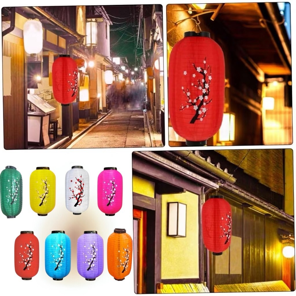 Lampion Lonjong Jepang / Lampion Capsule Jepang