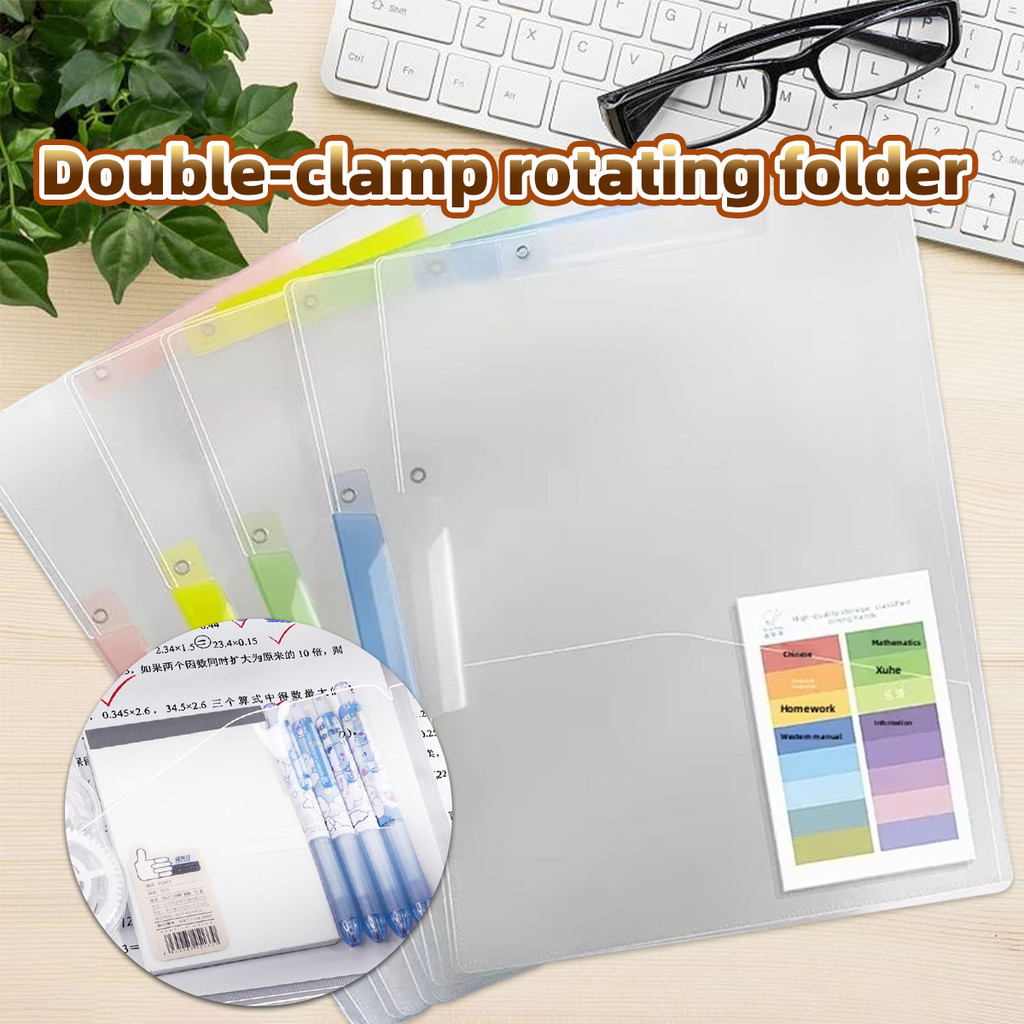 Daiichi - Folder a4 Project A3/A4 Map Penawaran Dokumen Report Cover Bening 5PCS/Bag