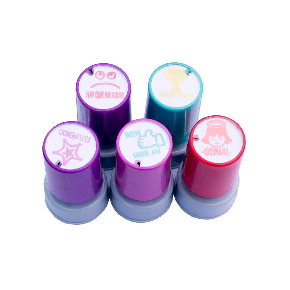 

Spanish Teacher grading self-inking custom stamp gift present for homework assessment grading