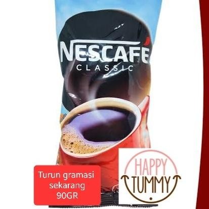 

Nescafe classic 90gr kopi bubuk