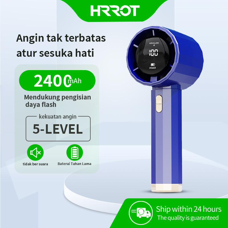 HRROT  Baru Semikonduktor Portabel Lemari Es Pendingin Kecepatan Tinggi Kipas Genggam Pengisian Port