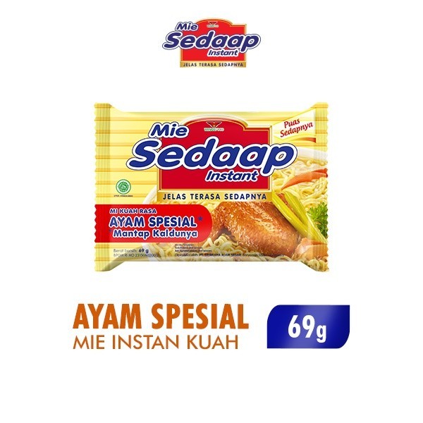 

Sedaap Mie Instan Ayam Spesial 69 gr