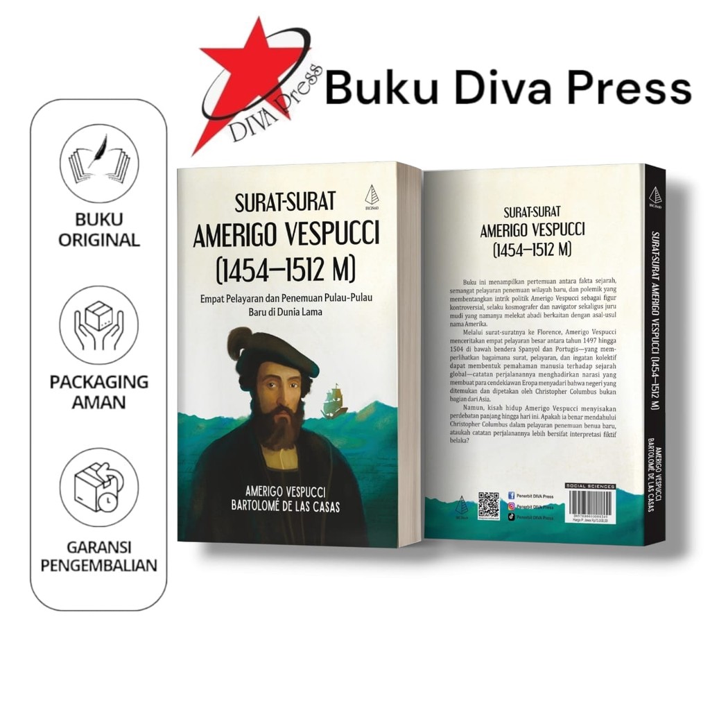 Buku Surat-Surat Amerigo Vespucci (1454-1512 M) - Bartolome de las Casas - IRCiSoD