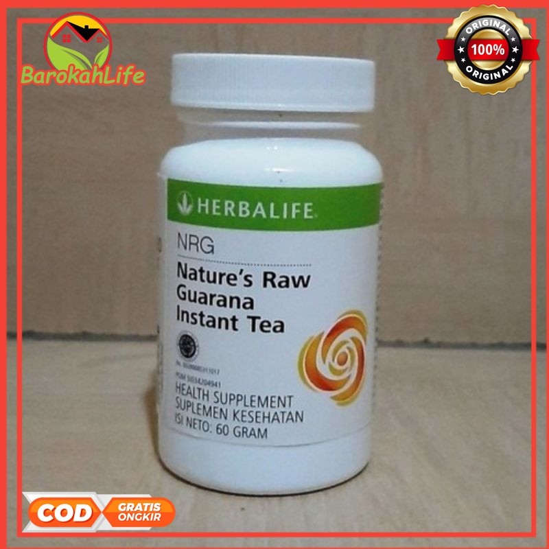 Tea N.R.G Herbalife Teh Herbal TEH NRG HLF 100% ORI Teh Penambah Stamina Energi