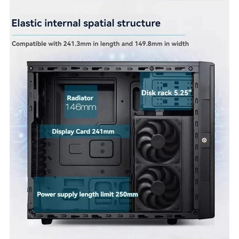 

220v Electric CS380 Tower Hard Disk 8-disk Front Nas Host Nas Chassis SAS SATA Hot-swaddable