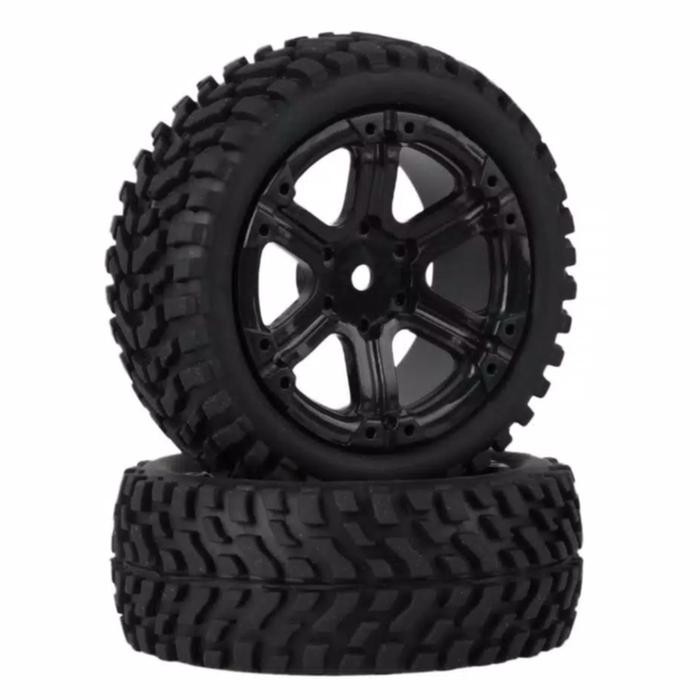 1pcs ban offroad rally hex 12mm RC 1/10 1/18 HSP onroad climbing WL - ban dan velg by Urbanite store