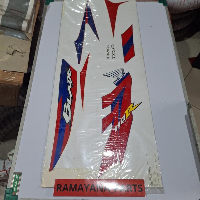 Stiker Stripping Blade 110R Champion Blue 871X0KWB920ZF