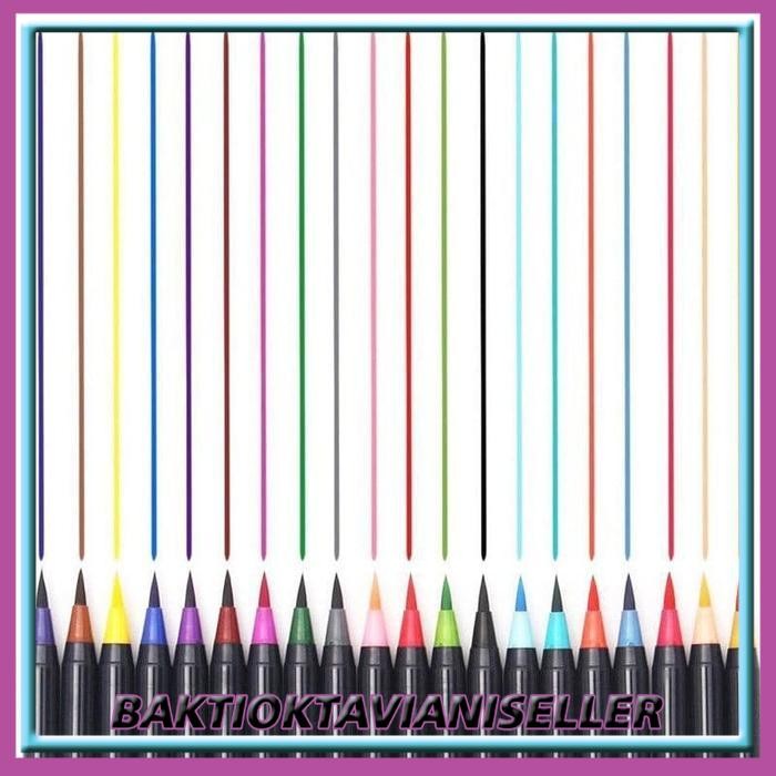 

Wtercolor Brush Pen (20 color)