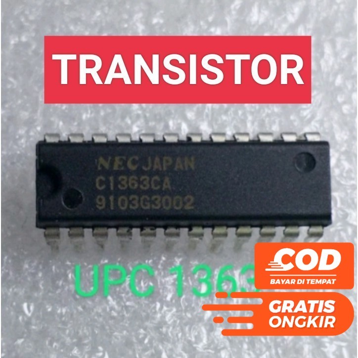 IC UPC1363 TRANSISTOR IC UPC 1363