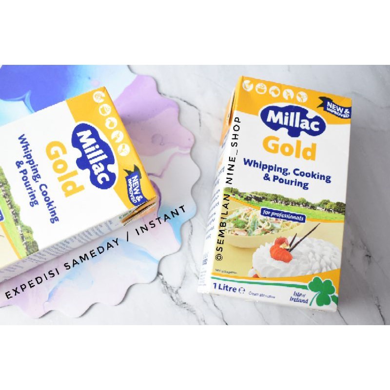 

Millac Gold Whipping, Cooking & Pouring Cream 1 LiterMurah
