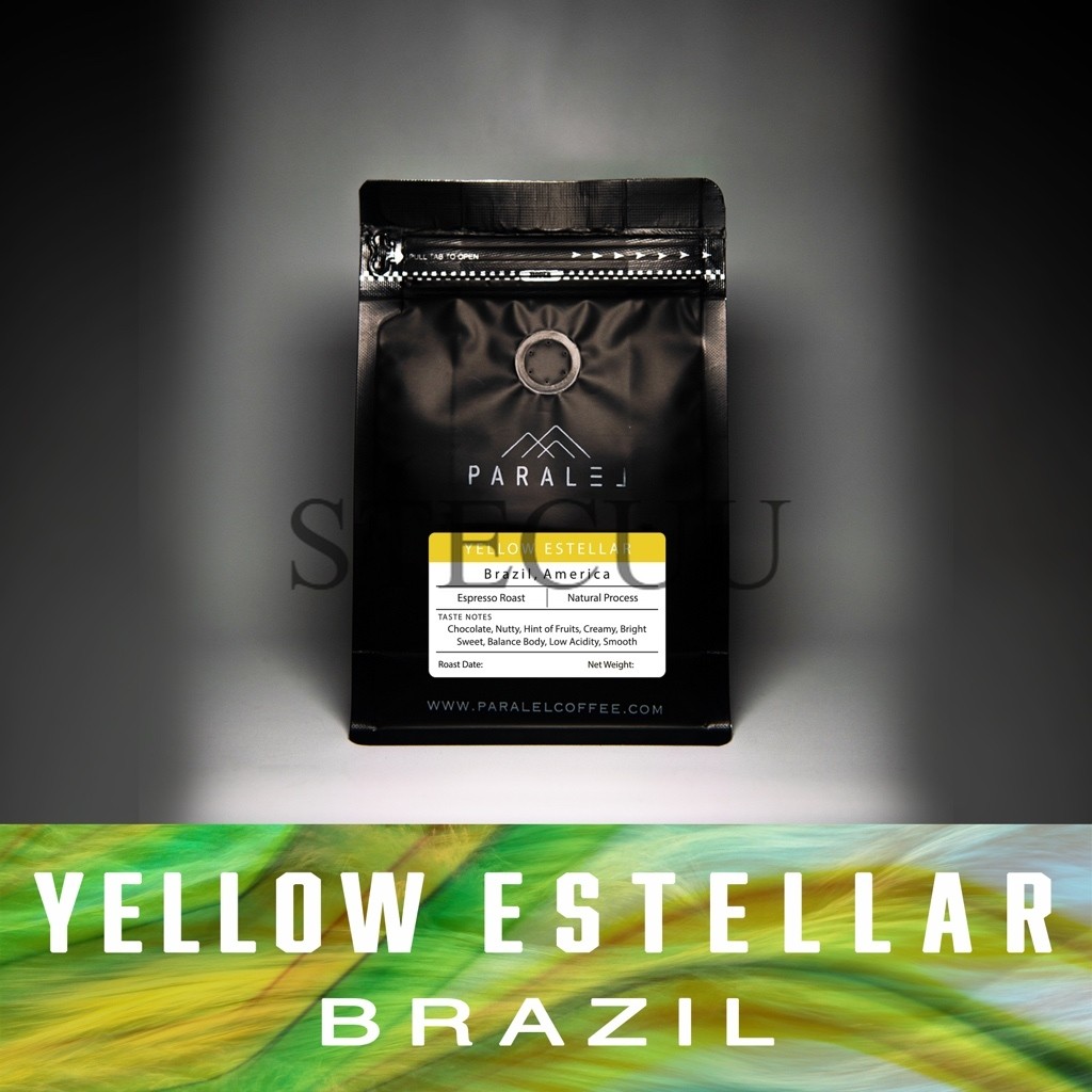 

Brazil Yellow Estellar Arabica Single Origin biji kopi coffee beans