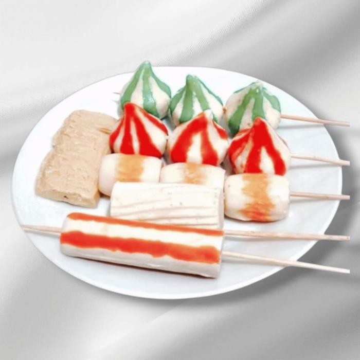 Replika makanan Frozen food ( paket lengkap) 1 set 6pcs / dummy makanan / Mainan anak / Edukasi anak