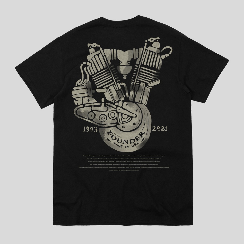 Founder Factory - Veteris TShirt - Black