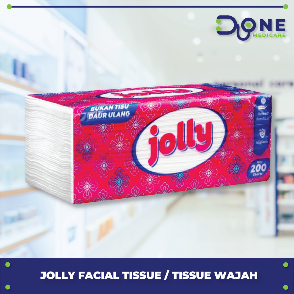 Tissue Jolly 200 Sheet 2 ply / Tissue Jolly