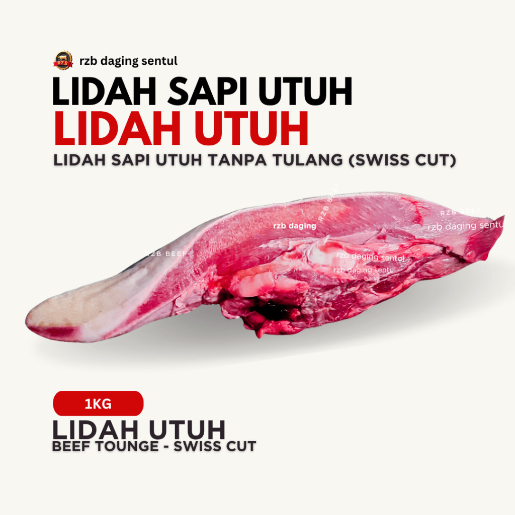 RZB | LIDAH SAPI UTUH 1 KG