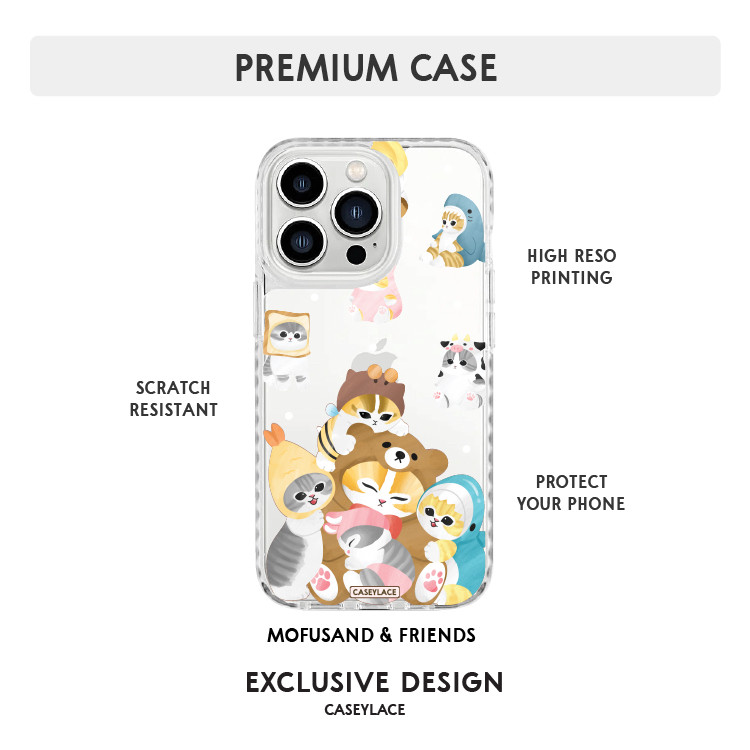 Impact case Iphone & Samsung Mofu Kucing Lucu Gemes Collections