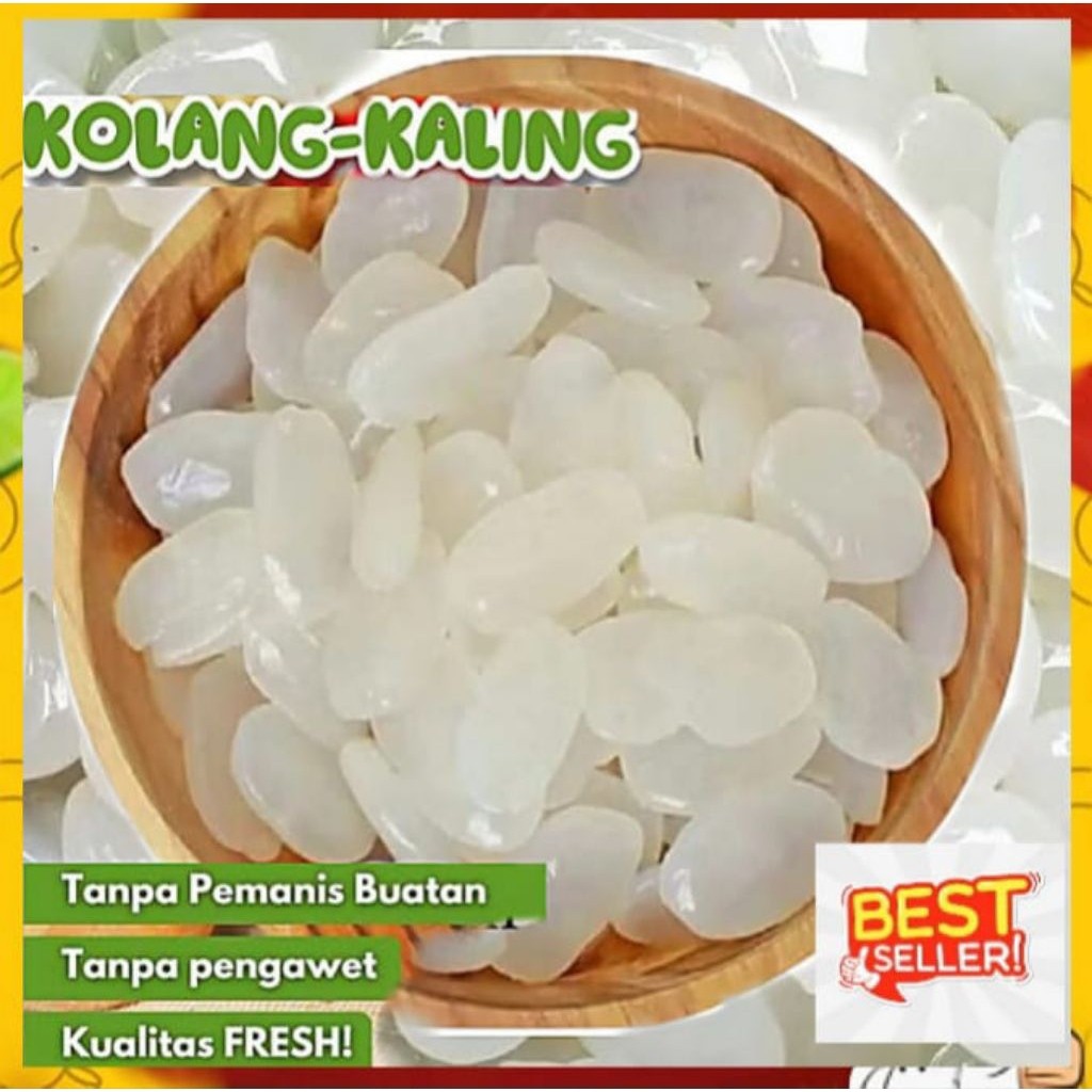 

250 Gram Biji Kolang Kaling Muda Super Kenyal