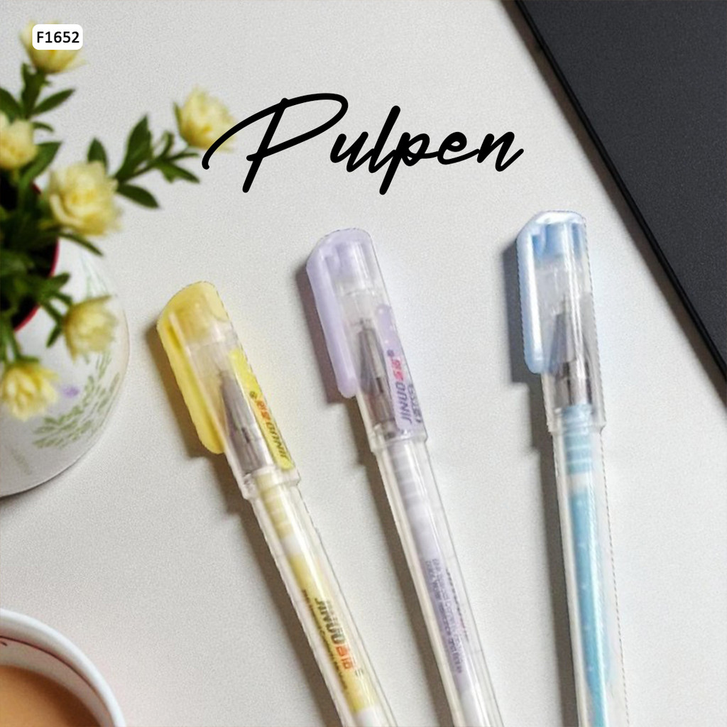 Pulpen Bolpen Karakter Lucu Aesthetic / Pulpen Gel Lucu F1652