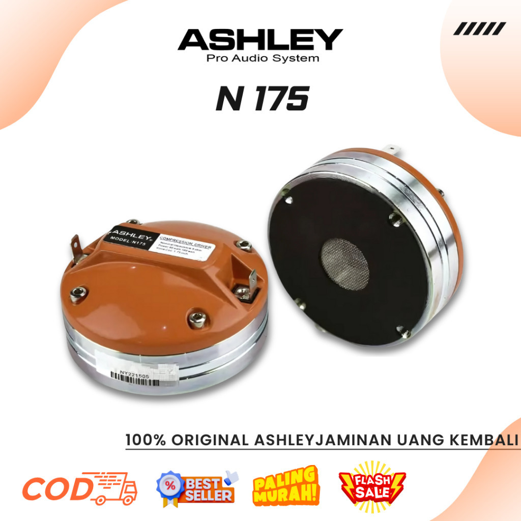 Twiter Ashley N 175 Professional Compression Driver Neodymium Magnet