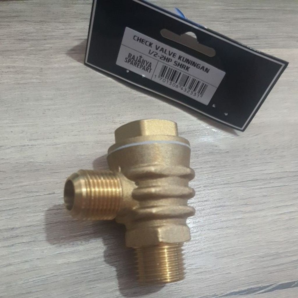 Check Valve Kompresor Shark 1/2hp - 2hp Klep Tabung Kompresor Shark Berkualitas